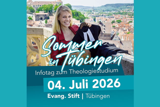 Info-Tagung Theologiestudium: <br>Pfarrerin werden? <br>Als Religionslehrer arbeiten? <br>Willst du die Sache mit Gott auch zu deinem Beruf machen?